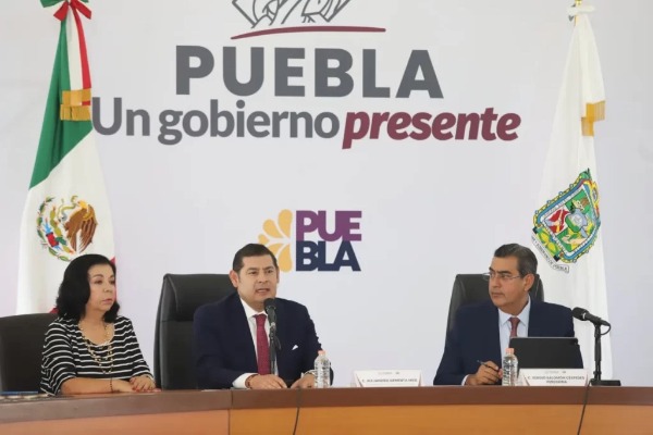 Por: Cortesía Gobernadores Sergio Salomón Céspedes y Alejandro Armenta buscarán inversión histórica