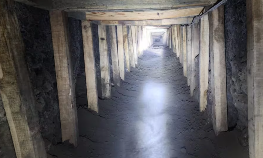 Por: Cortesía Encuentran túnel ilegal de 85 metros para huachicol