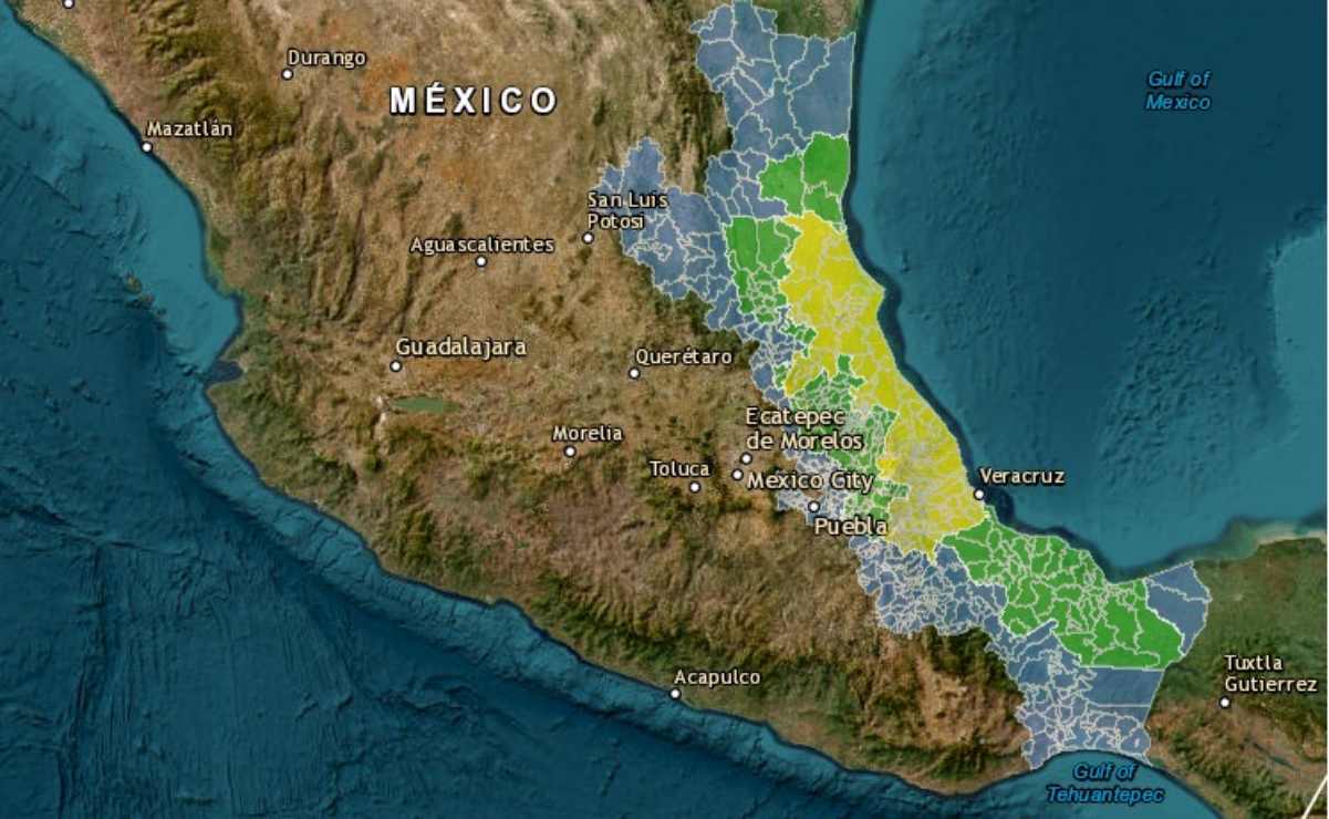 Por: Cortesía Tormenta tropical “Chris” ocasionara intensas lluvias en el centro del país