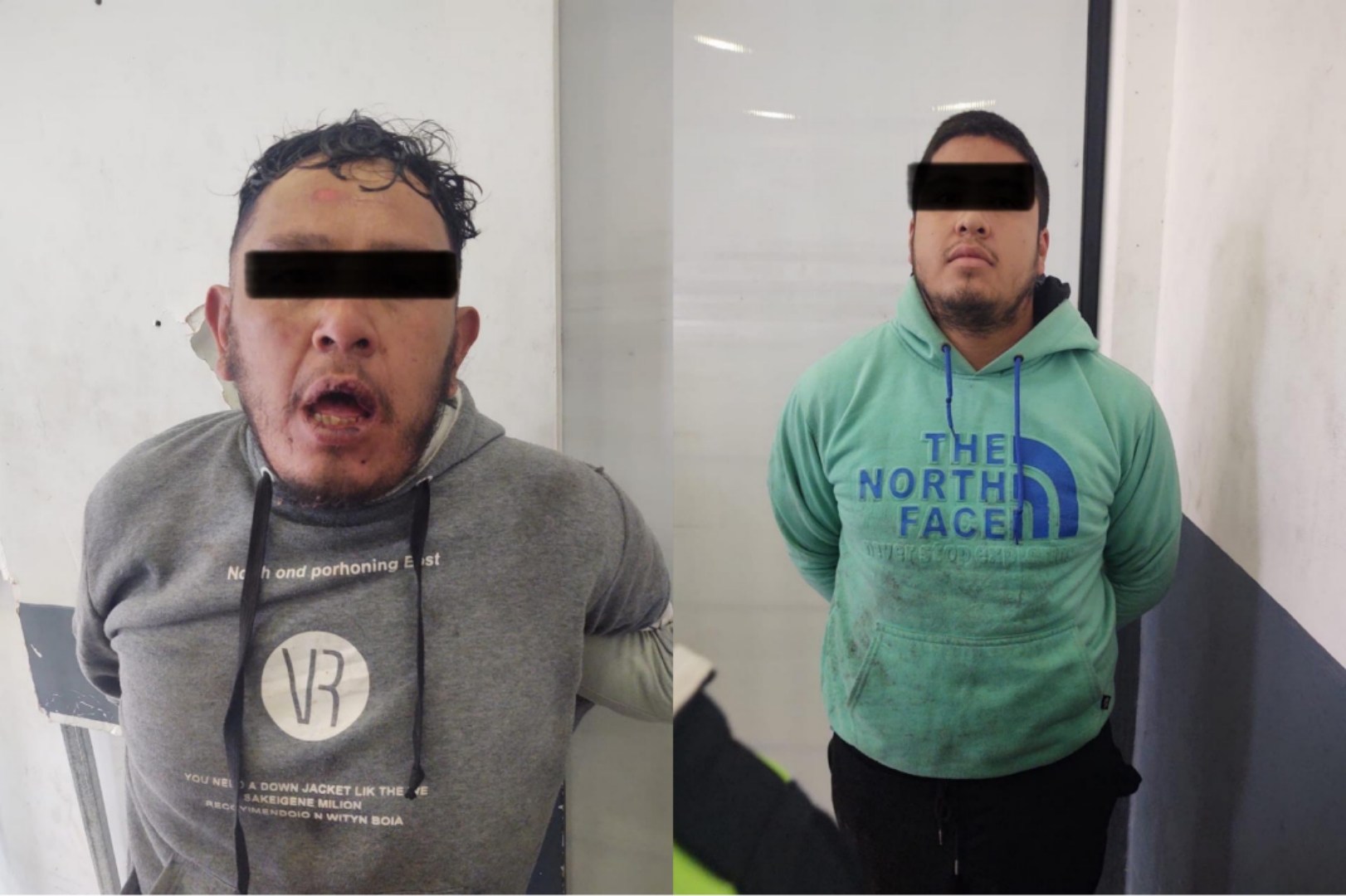 Miguel y Víctor asaltaron a cuentahabiente en Chiautempan, hoy duermen tras las rejas