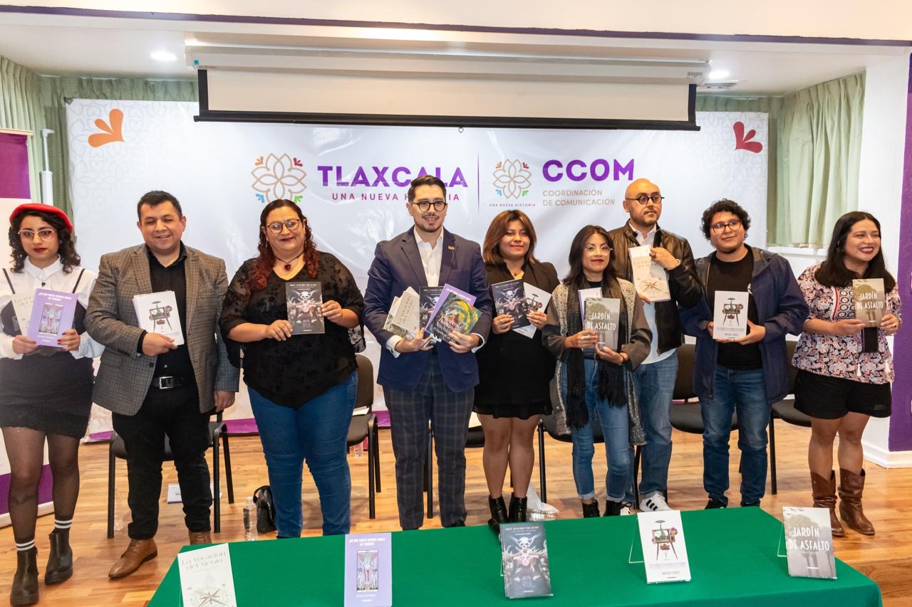 Por: Cortesía Crea SC nuevo Fondo Editorial de Tlaxcala; entrega Colección Protagonista