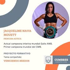 La única forma de vencer el miedo es enfrentándolo: Jackie Nava