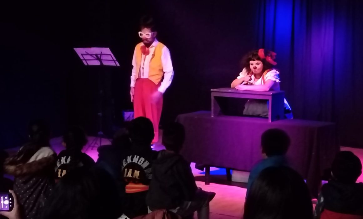 Celulitis Celuloide, espectáculo de clown y títeres en Tlaxcala