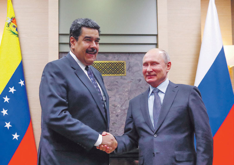 Por: Cortesía Vladimir Putin felicita por su reelección a Nicolás Maduro