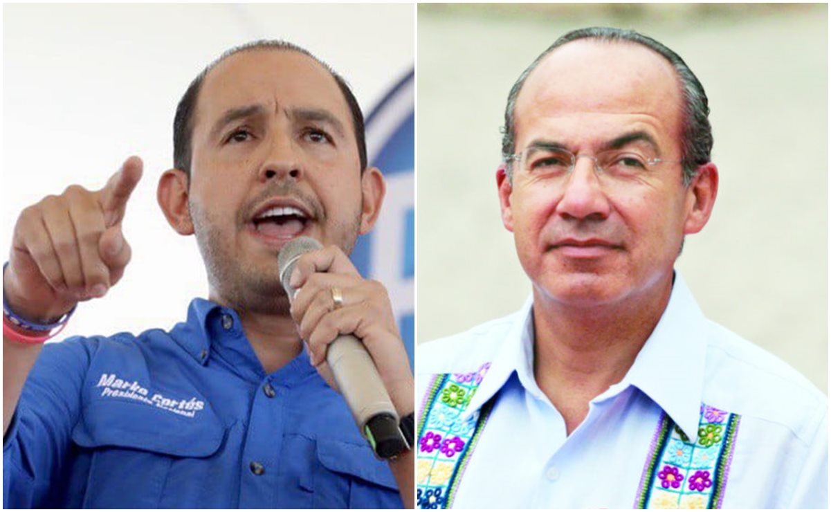 Por: Cortesía Felipe Calderón y Marko Cortes se enfrentan en redes sociales por actual situación del PAN