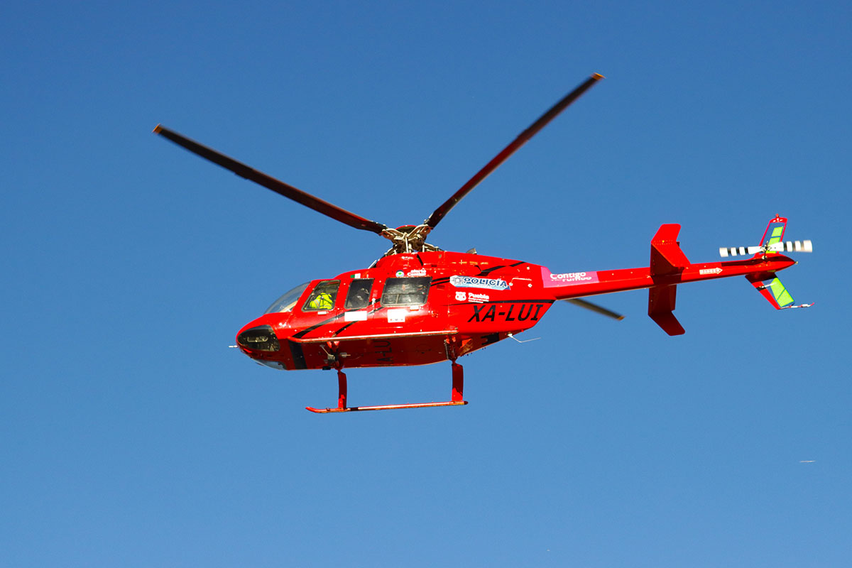Por: Cortesía El helicóptero "Arcángel" deja de operar antes de lo previsto en Puebla