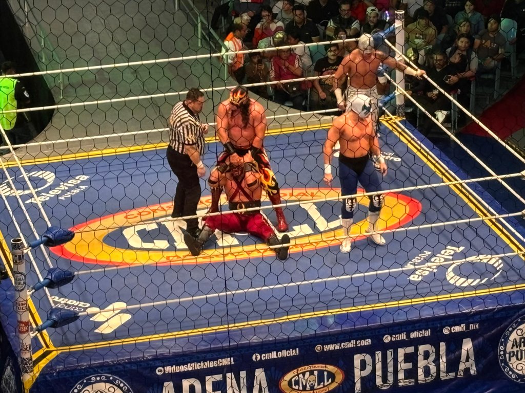 Por: Cortesía Luchas Arena Puebla 29 de julio 2024