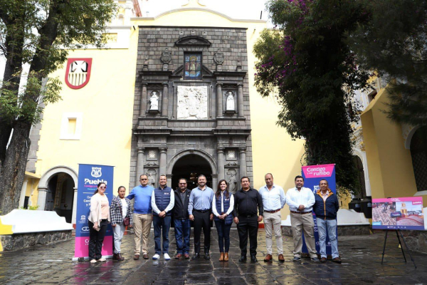 Realizan restauración de templos históricos en Puebla Capital
