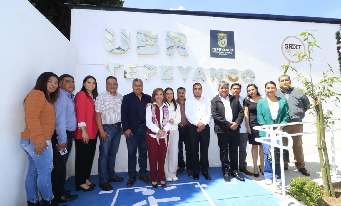 Por: Cortesía Inaugura gobierno de Tlaxcala y Sedif UBR en Tepeyanco