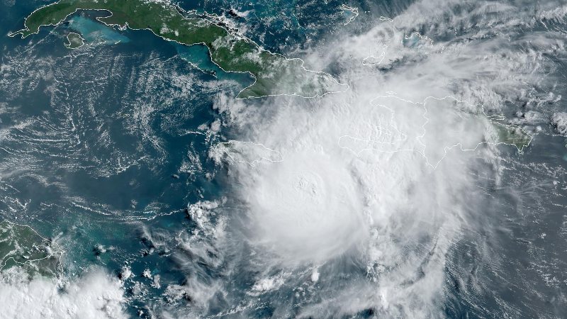 Por: Cortesía “Beryl” toca tierra en Jamaica