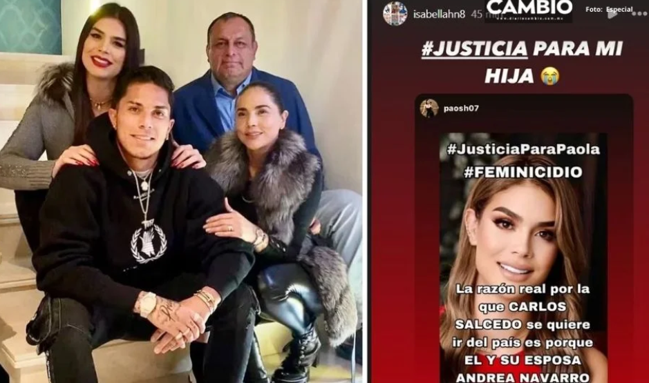 Por: Cortesía Madre de Carlos Salcedo lo acusa de la muerte de su hija Paola Salcedo