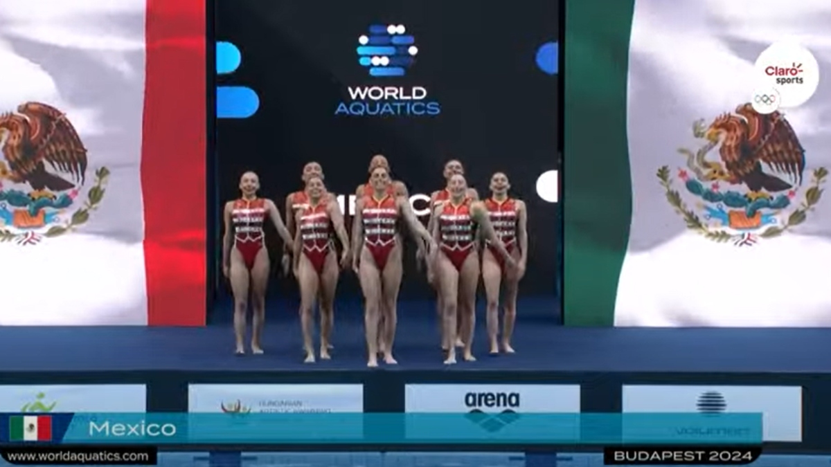 Por: Cortesía Selección mexicana de natación artística gana medalla de Plata