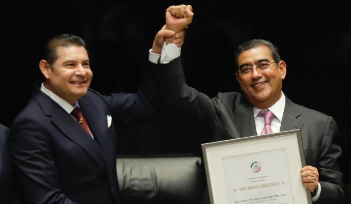 Por: Cortesía Sergio Salomón y Alejandro Armenta viajarán a Alemania por misión comercial