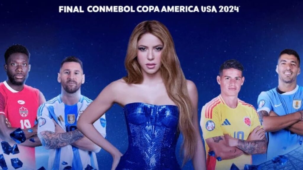 Por: Cortesía Shakira se presentará en el medio tiempo de la final de la Copa América