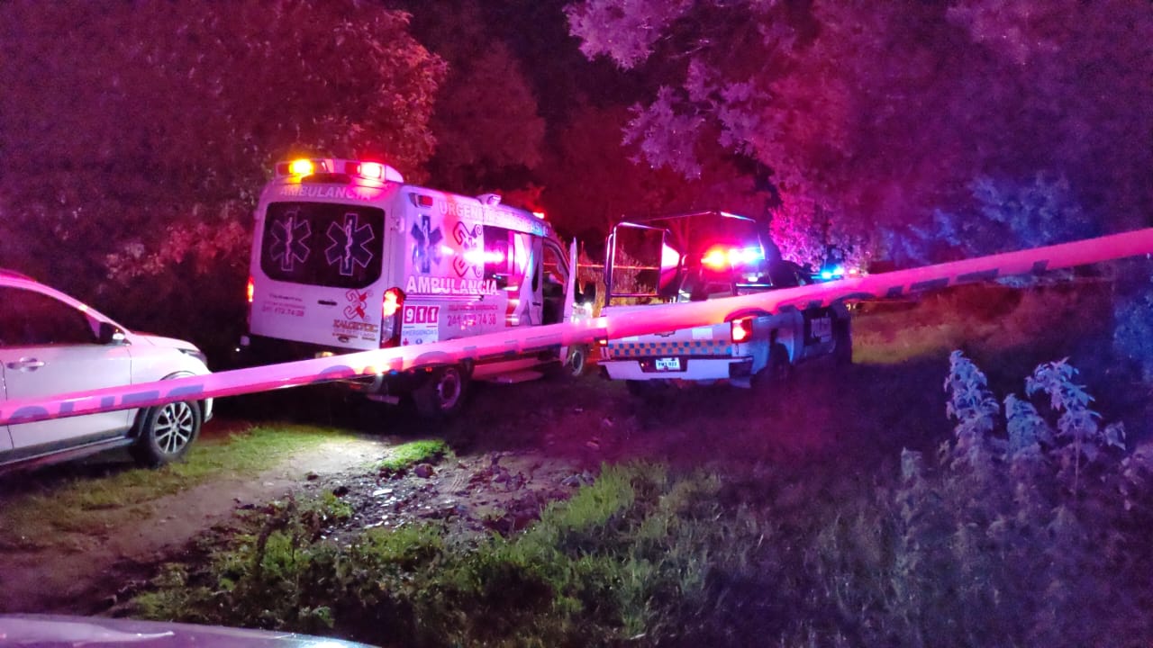 Hallan a Hombre Sin Vida Semidesnudo en la Vía Pública de Tzompantepec