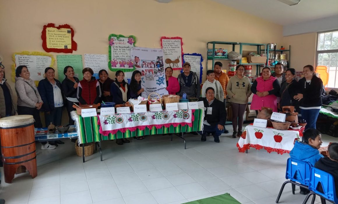 Realiza SC muestra gastronómica prehispánica en escuela indígena