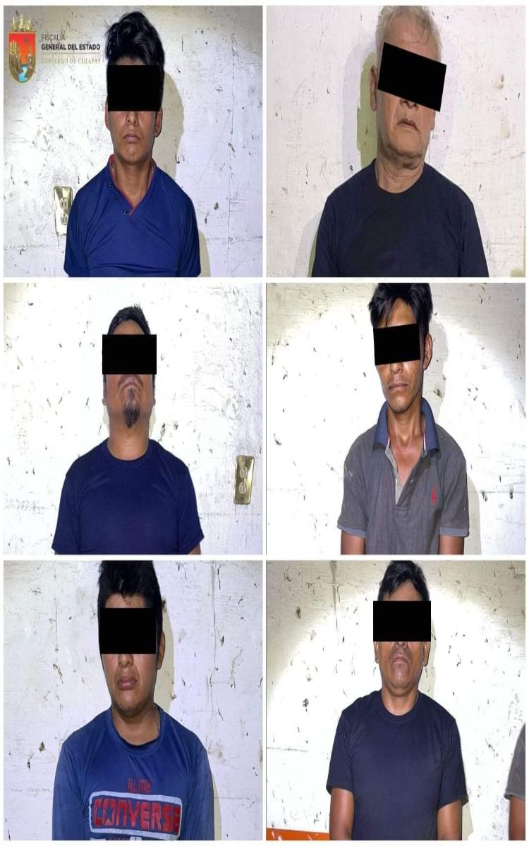 Por: Cortesía Detienen a 6 personas relacionadas con violencia en Tila, Chiapas