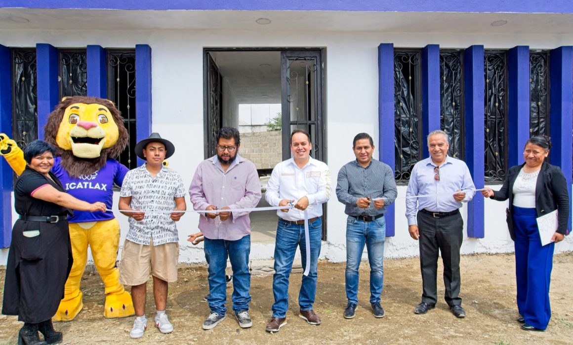 Inaugura Icatlax nuevo módulo de capacitación en Nativitas
