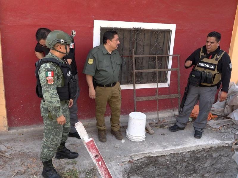 Por: Cortesía Encuentran narcotúnel con restos humanos en Morelos