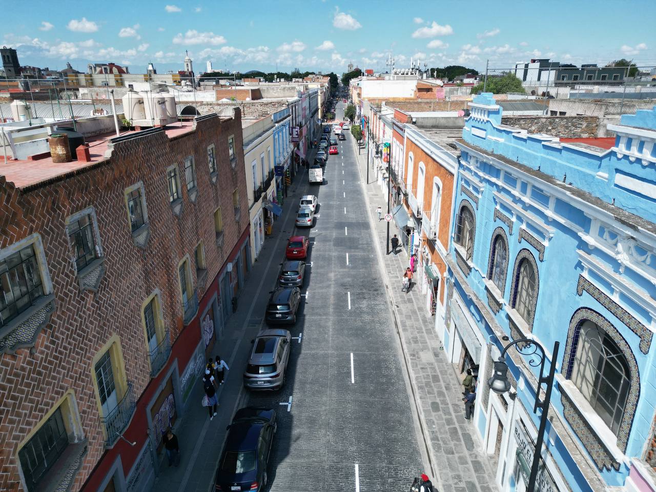 Por: Cortesía Ayuntamiento de Puebla solicita rehabilitación en cruce de 10 Oriente y 2 Norte por fisuras en el pavimento