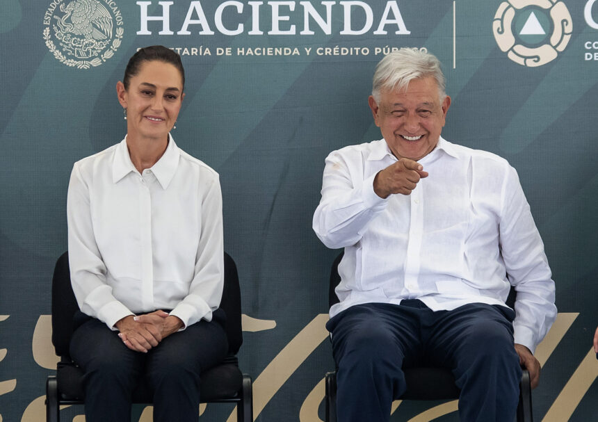 Por: Cortesía AMLO anuncia gira con Sheinbaum por Veracruz y Oaxaca