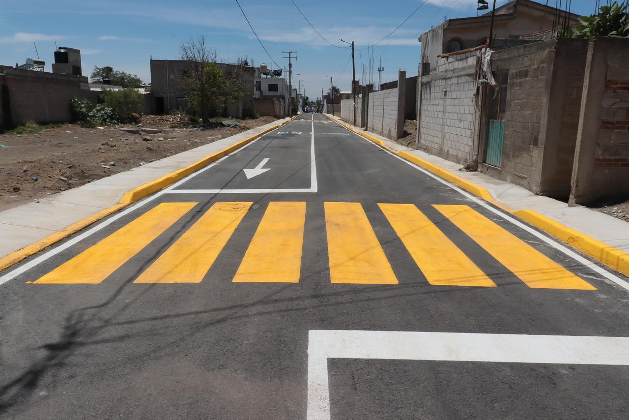 comunicado oficial Entrega Paola Angon vialidad principal en San Gregorio Zacapechpan