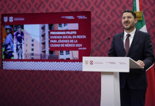 Por: Cortesía Anuncian programa vivienda en renta para jóvenes en CDMX