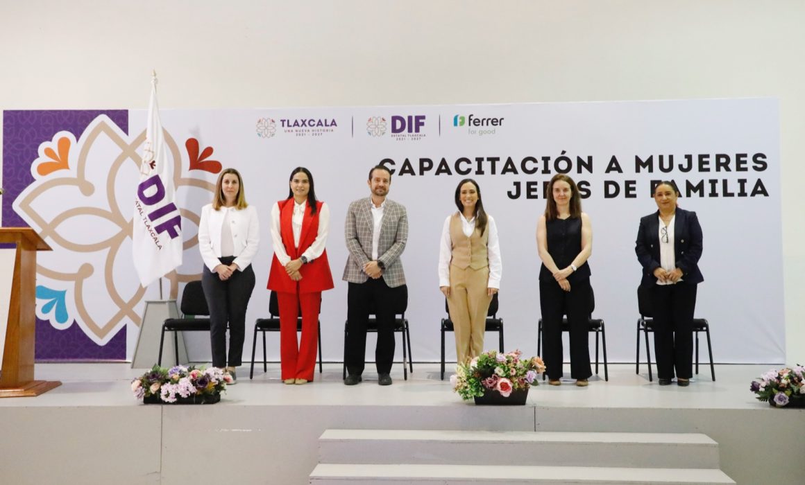 En alianza estratégica, SEDIF y FERRER capacitación e impulsan a jefas de familia