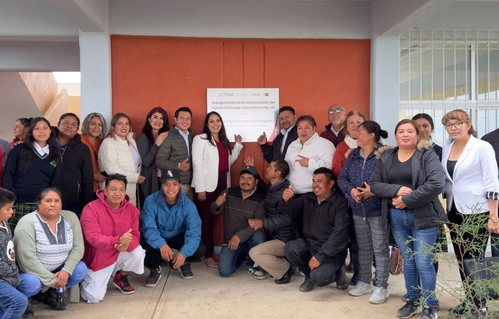 Por: Cortesía Lula Pineda Sergio Salomón Céspedes reconoce gestión de Tonantzin Fernández para construcción del Telebachillerato N°40 en San Pedro Cholula