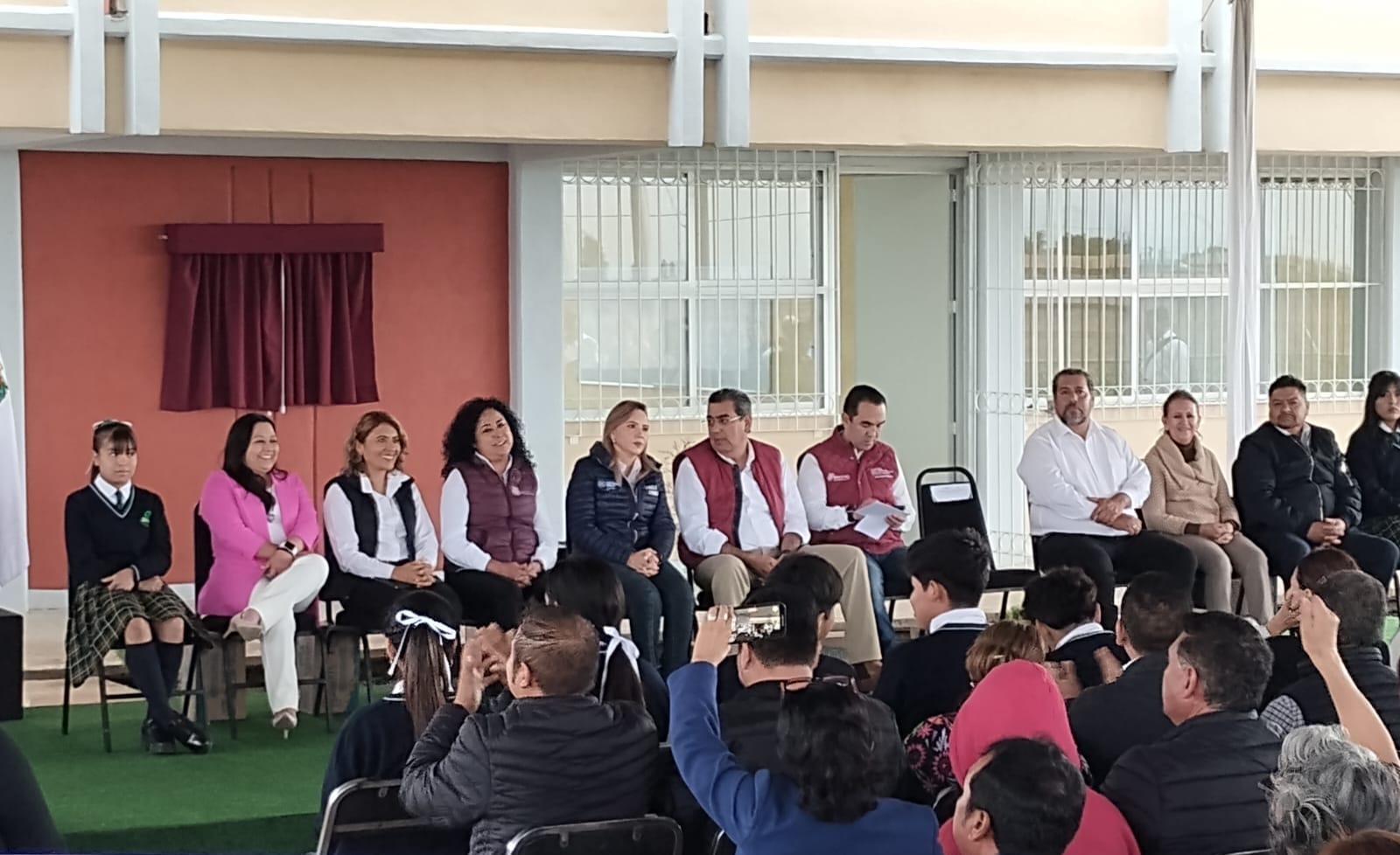 Por: Cortesía Lula Pineda Inversión de 6 mdp en el nuevo Telebachillerato Comunitario en San Gregorio Zacapechpan