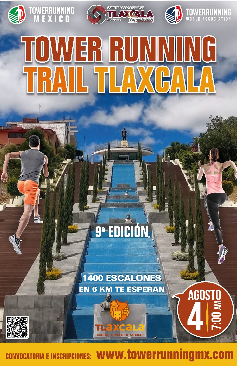 Regresa a Tlaxcala el Tower Running Trail el próximo 4 de agosto