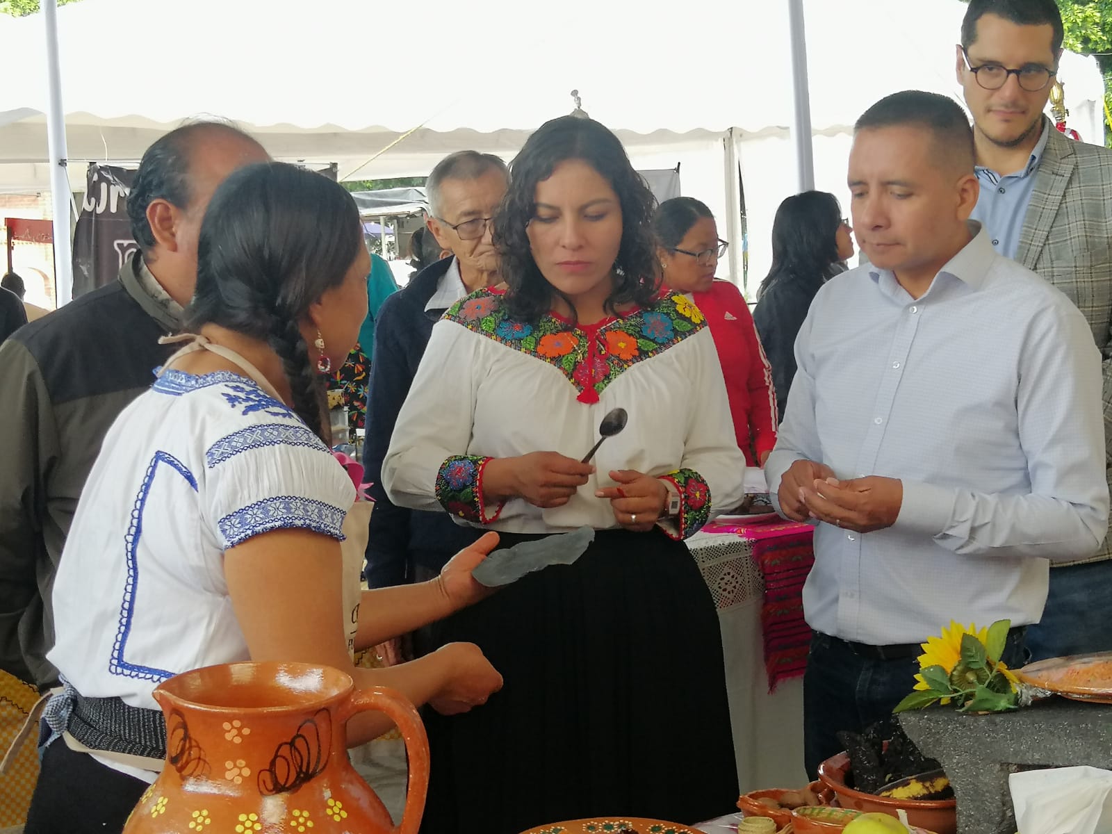 Por: Cortesía Lula Pineda Inauguración de la Feria Cultura y Tradición 2024 en San Andrés Cholula