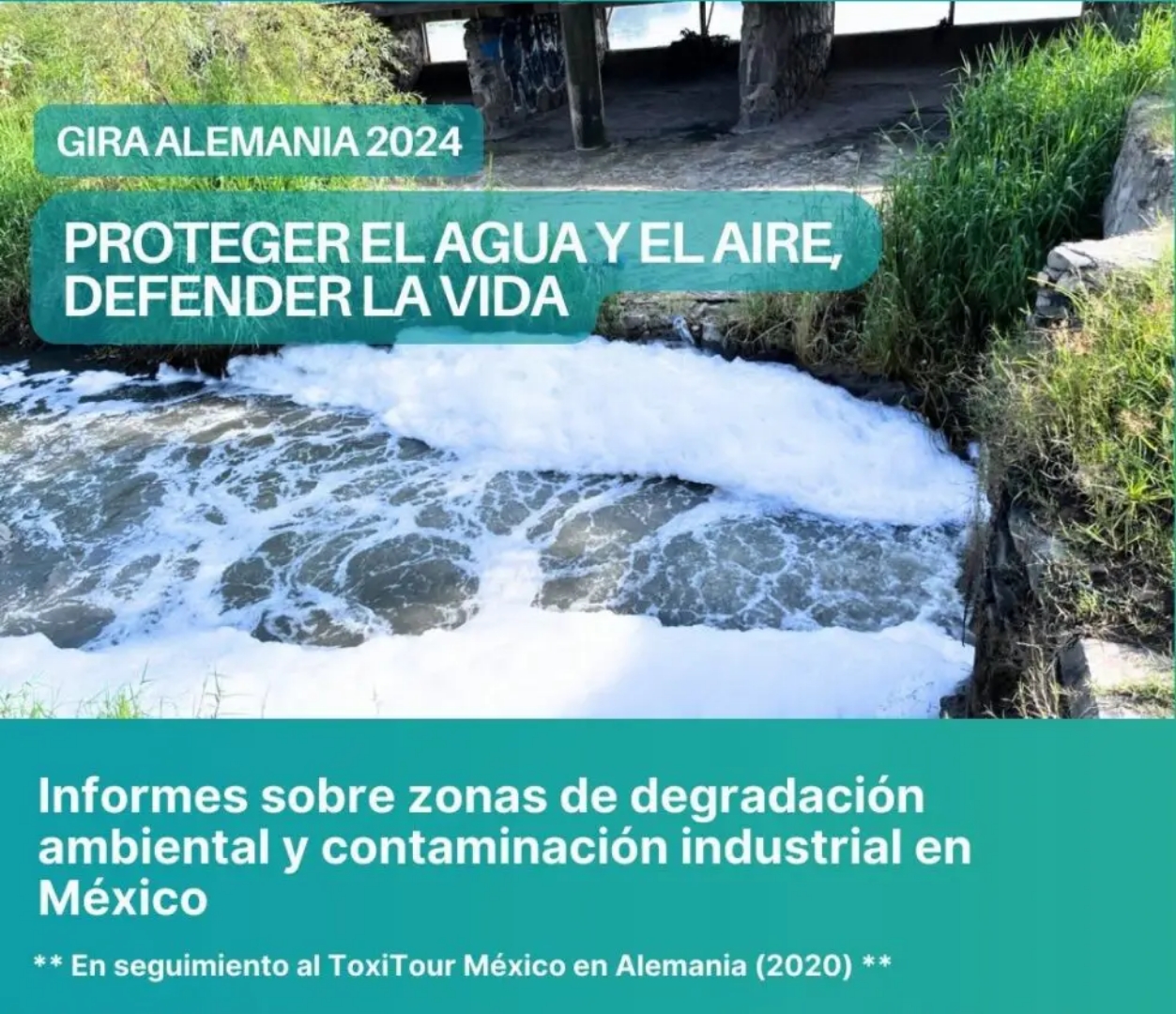 Hasta Alemania lleva CFJG denuncia por omisiones de gobierno en trata de personas y contaminación