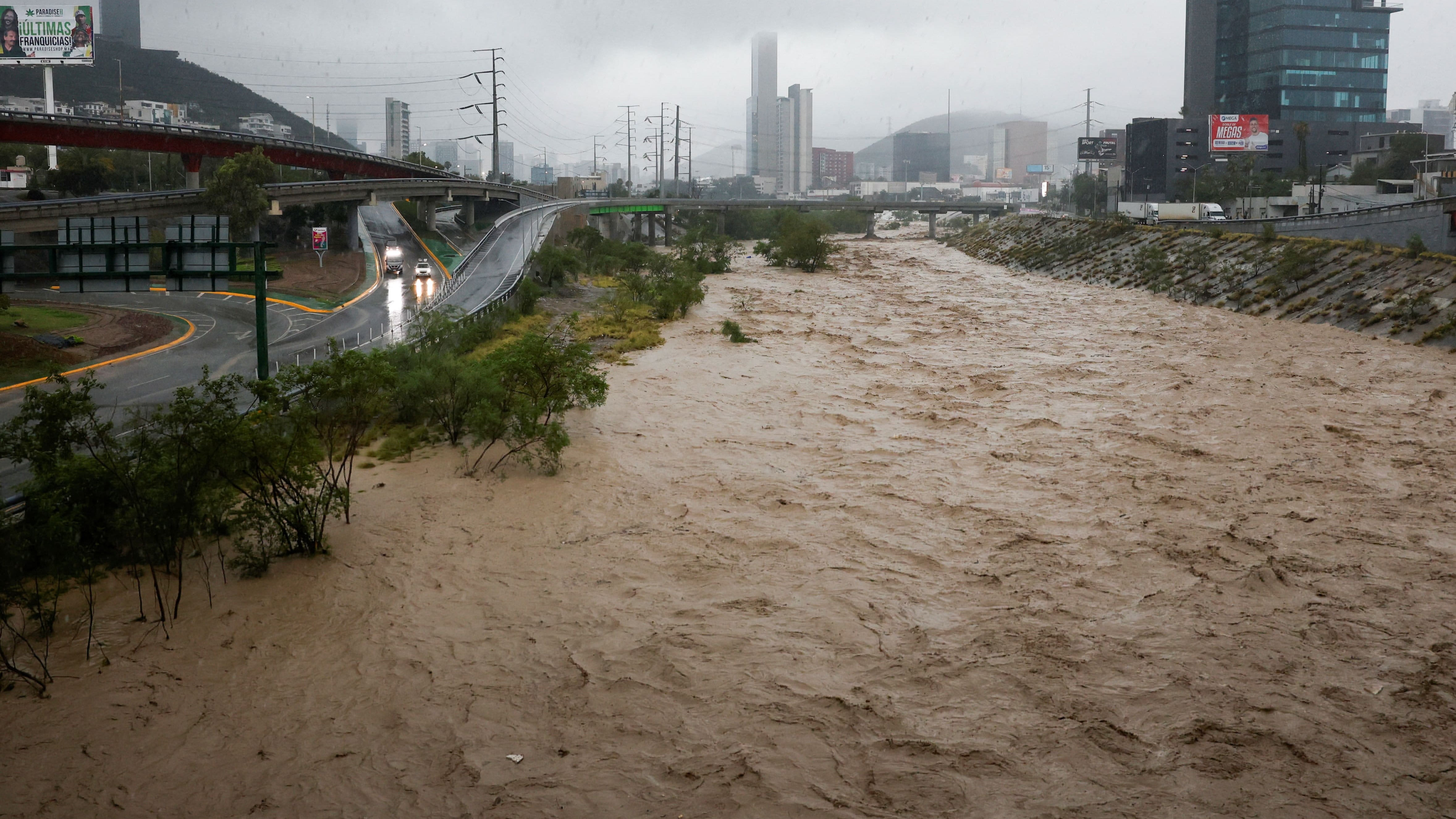 Por: Cortesía 'Alberto' dejó en 48 horas lo equivalente a 164 días de lluvia en Nuevo León