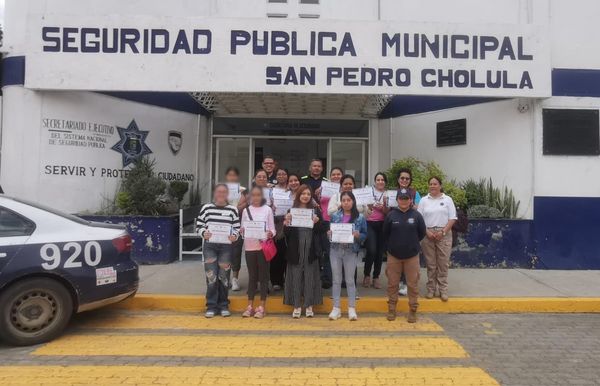 SSC de Cholula concluye exitosamente otro Curso de Manejo para Mujeres