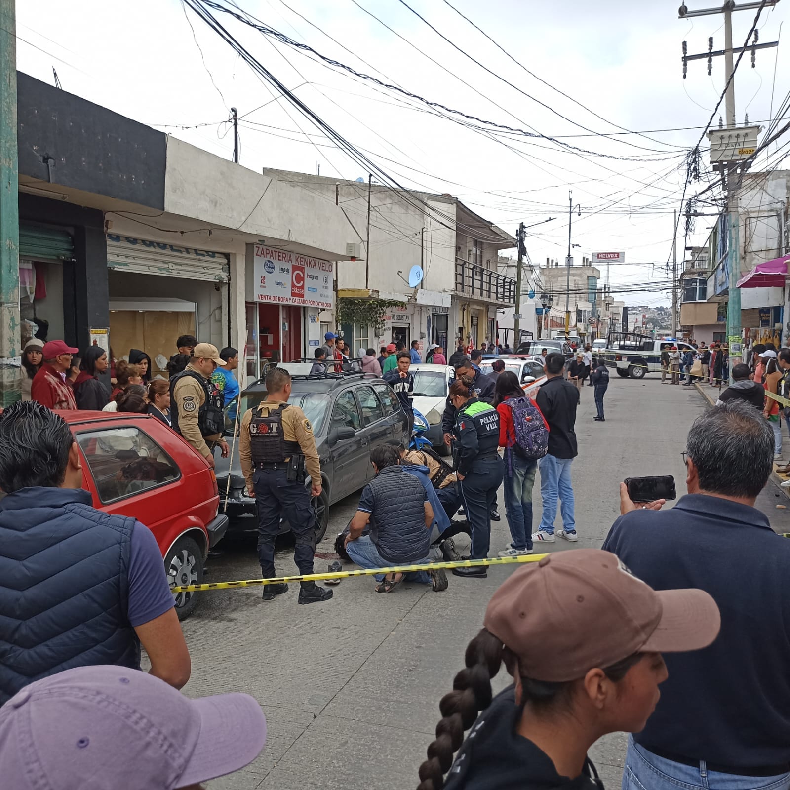 ¡A sangre fría! Balean a hombre en Chiautempan, le roban dinero en efectivo