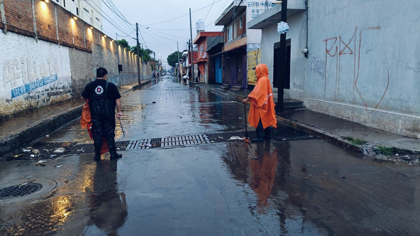 comunicado oficial Operativo pluvial en San Pedro Cholula trabaja en conjunto para evitar inundaciones