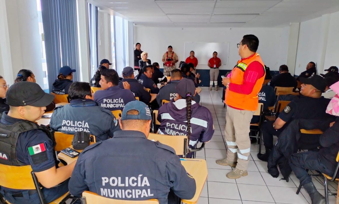 Policías de Huamantla están capacitados en primeros auxilios