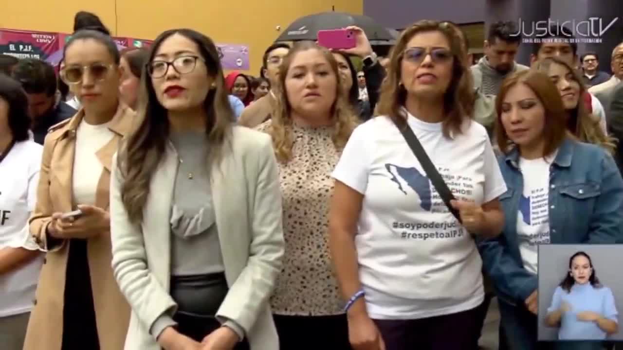 Por: Cortesía Magistrados protestan contra reforma judicial