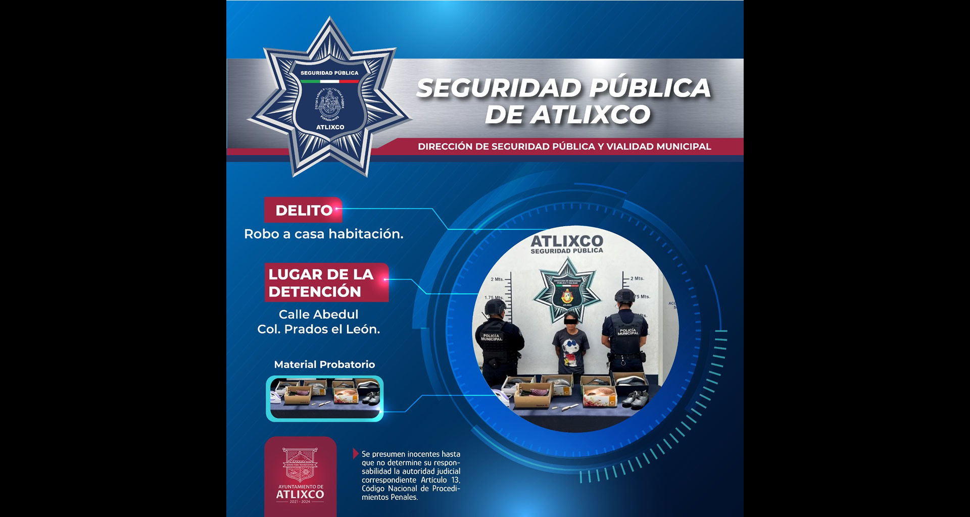 Por: Cortesía Policía Atlixco