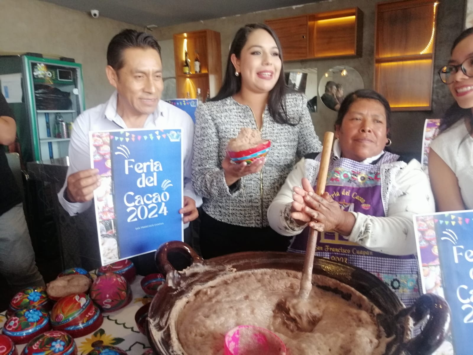 Por: Cortesía Lula Pineda Feria del Cacao 2024: tradición y cultura en San Pedro Cholula