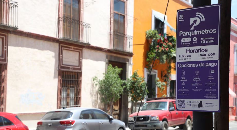 Por: Cortesía Parquímetros de Puebla