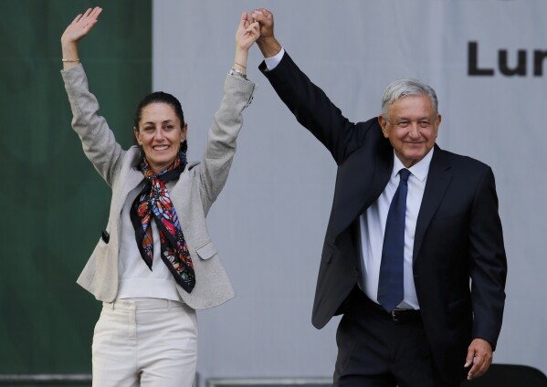 Por: Cortesía “Estoy muy contento”; AMLO ante el triunfo de Sheinbaum