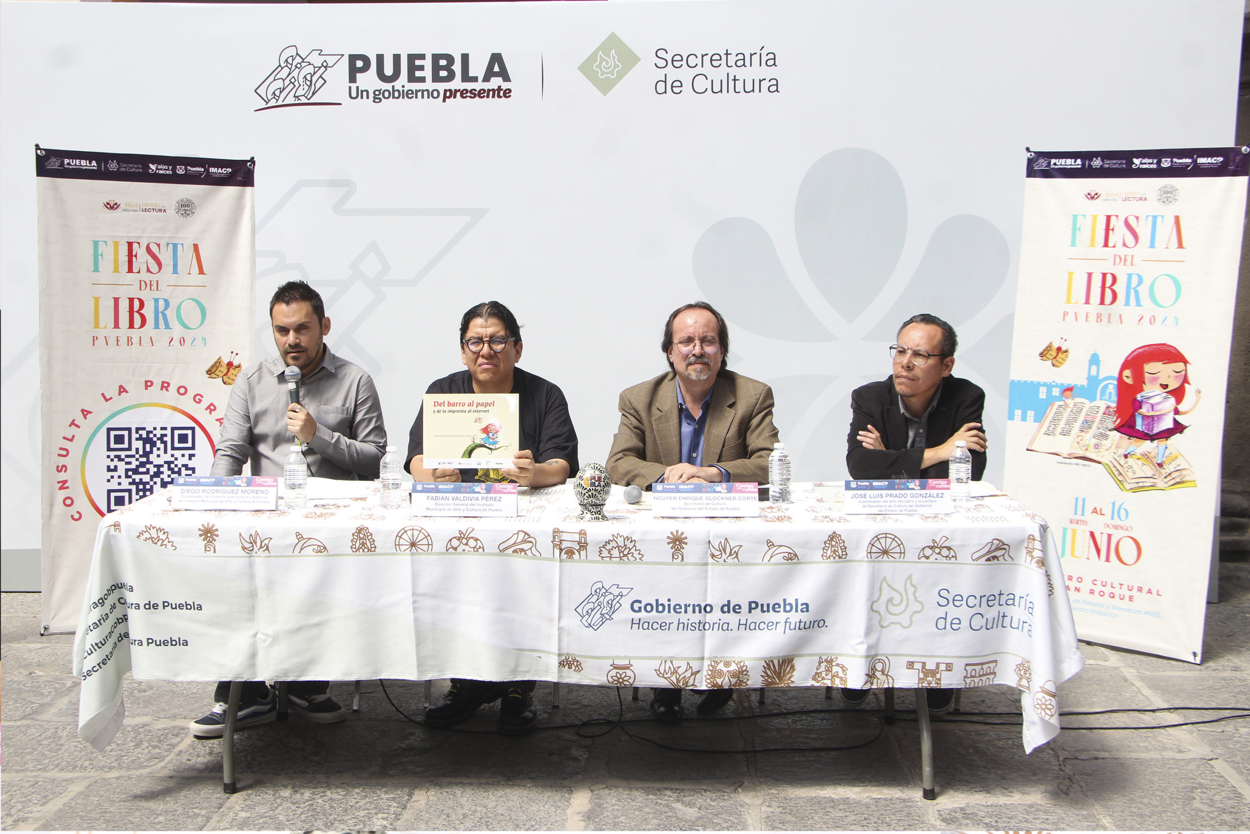 Por: Cortesía Puebla Celebra el Año del Libro y la Lectura con la "Fiesta del Libro 2024"
