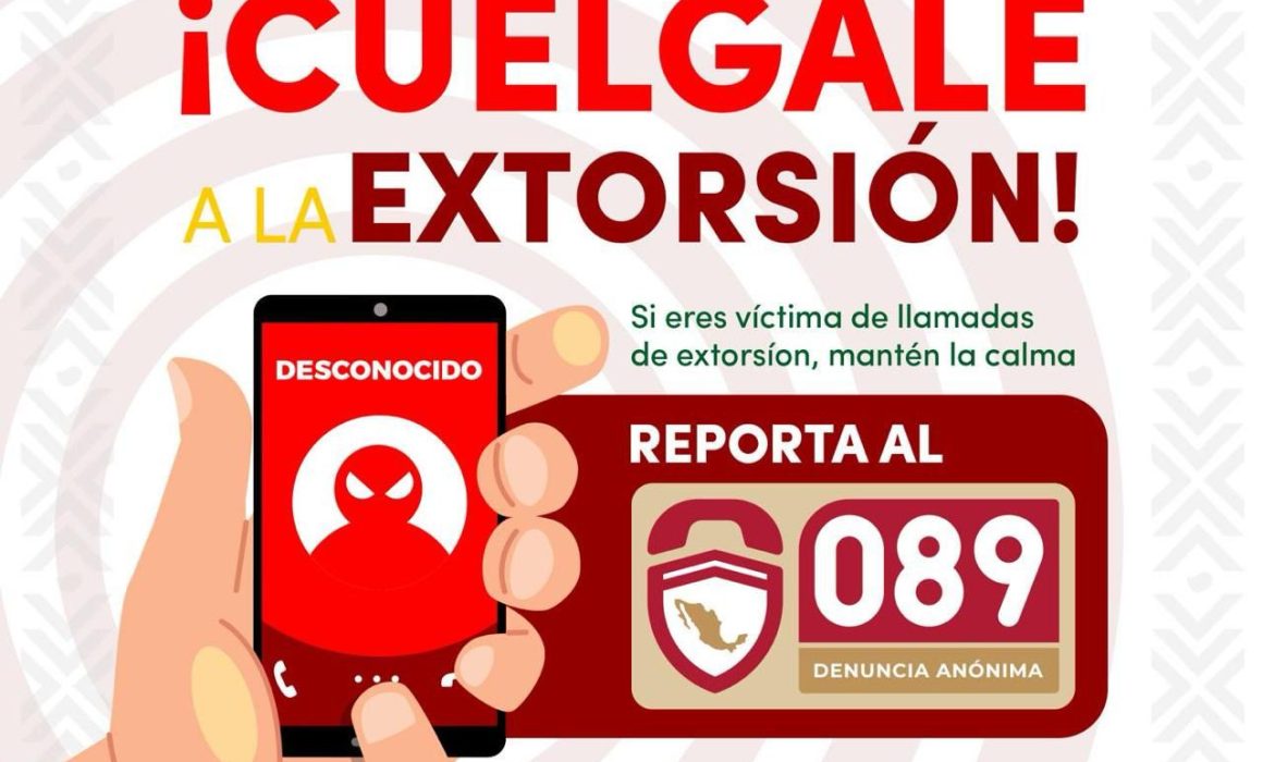 Por: Cortesía DSP de Huamantla hace un llamado a la población a denunciar llamadas de extorsión