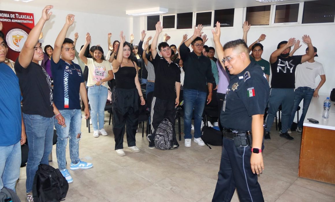 Por: Cortesía Continúa UATx con jornadas de prevención del delito y cultura de paz