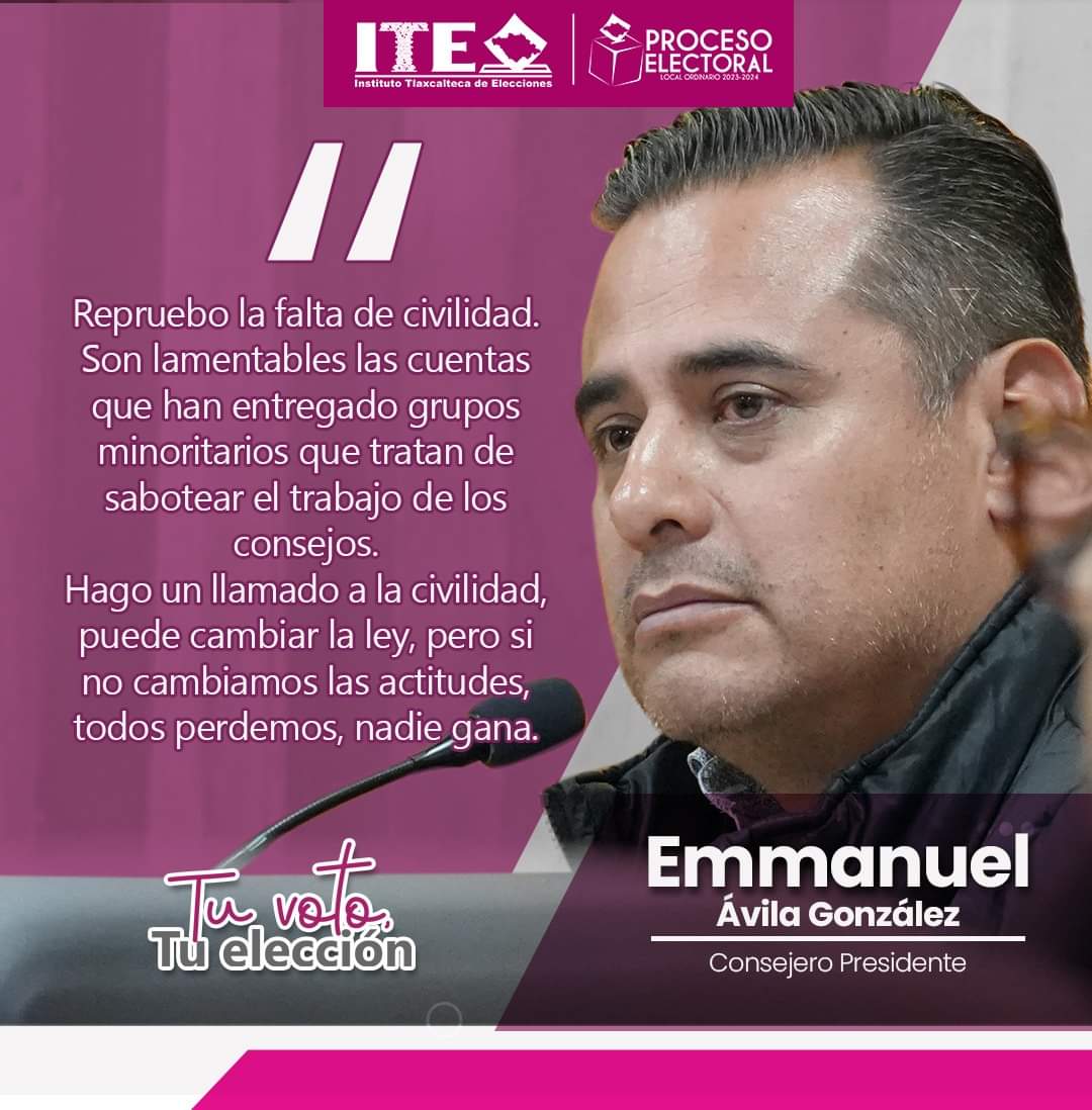 Por: Cortesía Confirma ITE problemas en 8 municipios para concluir cómputo de votos