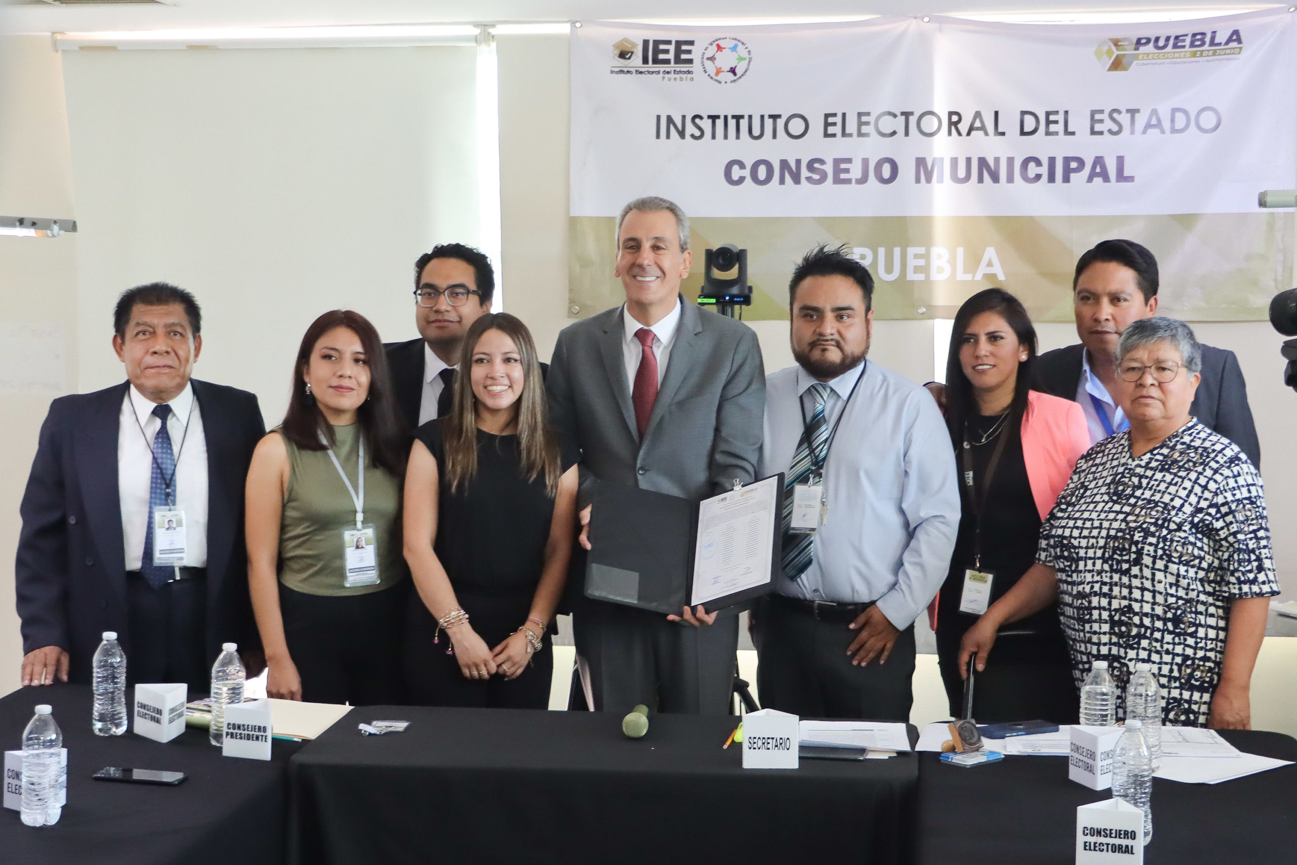 José Chedraui Budib recibe constancia de mayoría como presidente municipal electo de Puebla