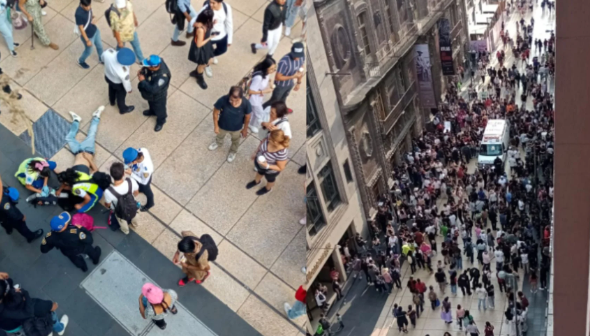 Por: Cortesía 8 menores intoxicados en bar del Centro Histórico de la CDMX
