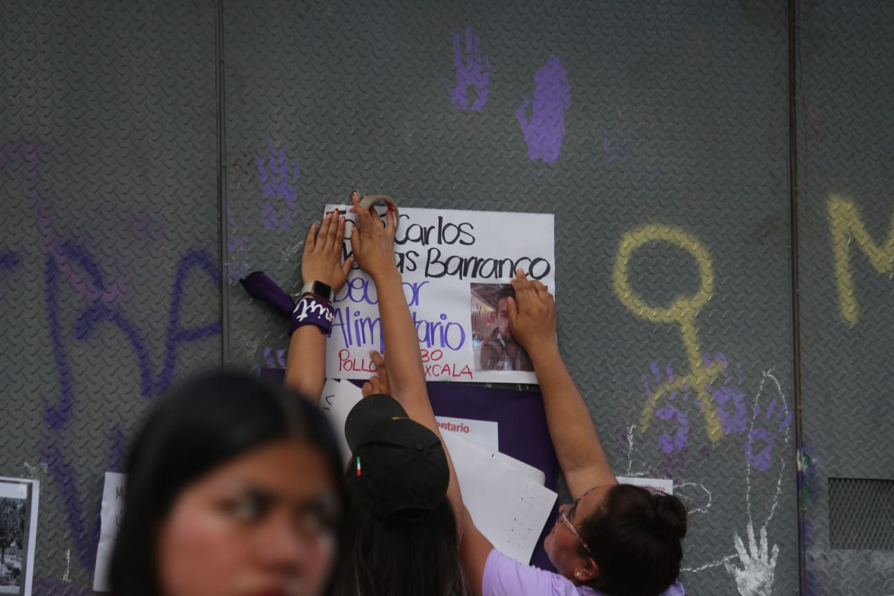 CEDH prepara Informe respecto a marcha del 8M en Tlaxcala